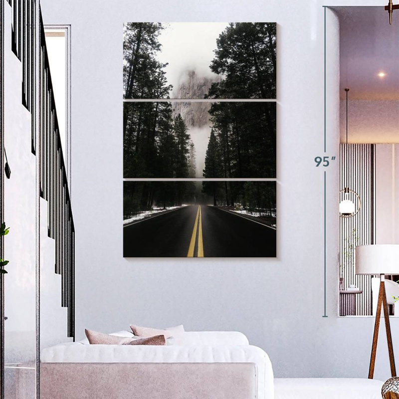 A Road To Forever, 74" H x 48" W