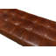 Prince Albert Leather Bench