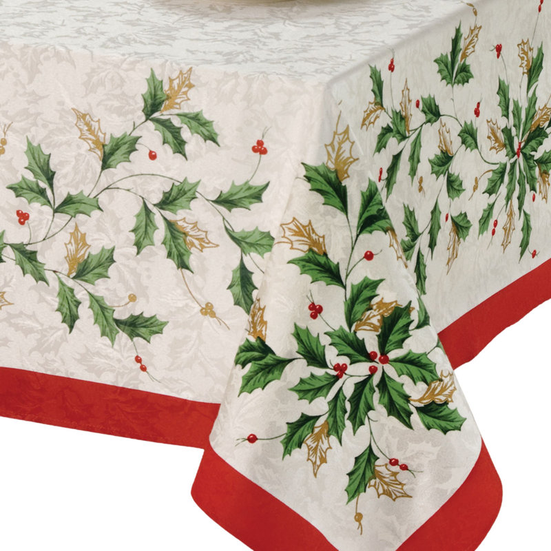 Nappe Lenox Holiday, ivoire - 152 cm (L) x 264 cm (l), 60"W x 104"L
