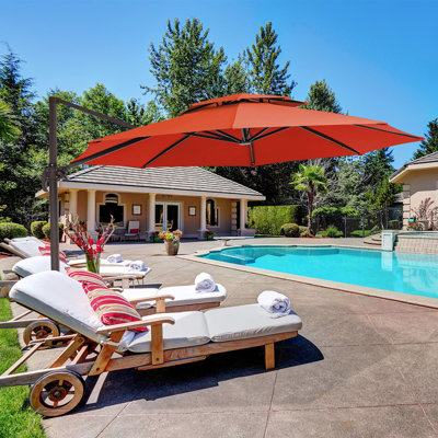 Parasol en porte-à-faux Pulk
