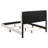 White Upholstered Queen Panel Bed-1627473133