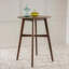 Table de bar ronde en bois Mid-Century-126477908-115720612
