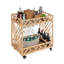 Chariot de service sur roulettes Chippendale