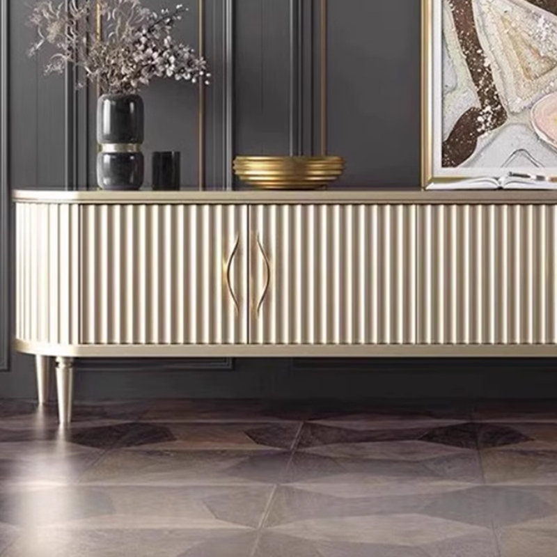Light luxury high-end design sense TV cabinet, 94.48''