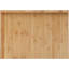 Reversible Pastry Board with Lip for Rolling Dough Bamboo Cutting Board Kneading Board