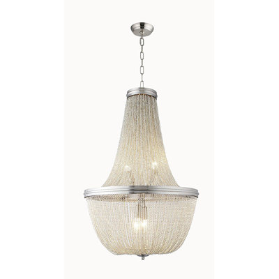 Mcadory 6 - Light Dimmable LED Empire Chandelier