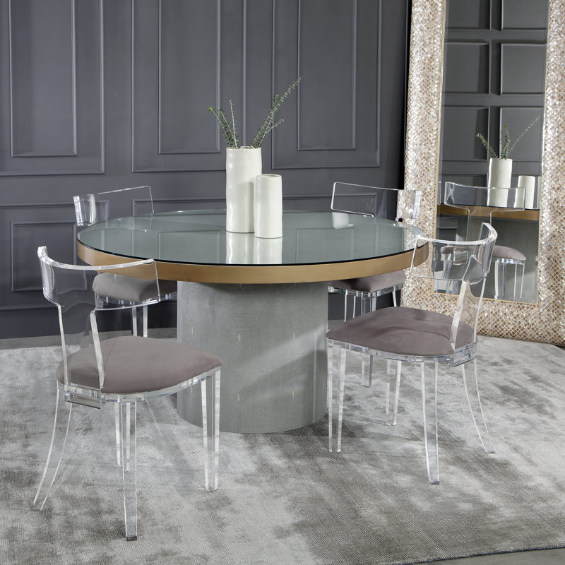 Tristan Upholstered Dining Chair, Nimbus Gray