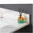 31 Inch Marble Vanity Top, Bathroom Vanity Top with Undermount Rectangular Middle Sink and 4" Height Backsplash