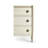 Aeon Solid Wood 48 " W 3 - Drawer Dresser-92929665