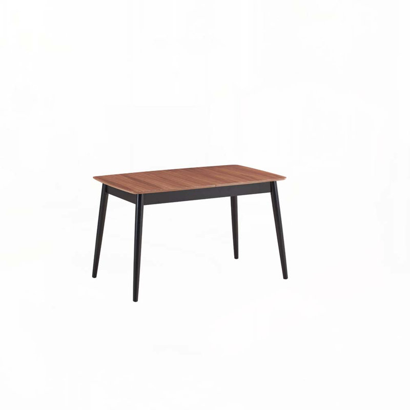 Table basse en bois avec pieds en métal