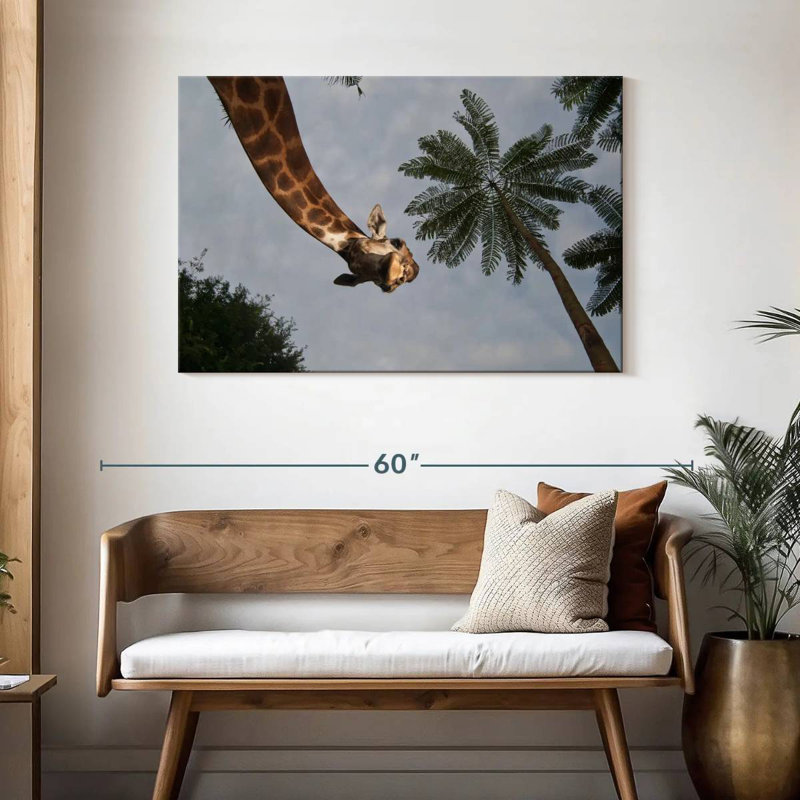 Brampt Giraffe Curiosity, 30" H x 45" W
