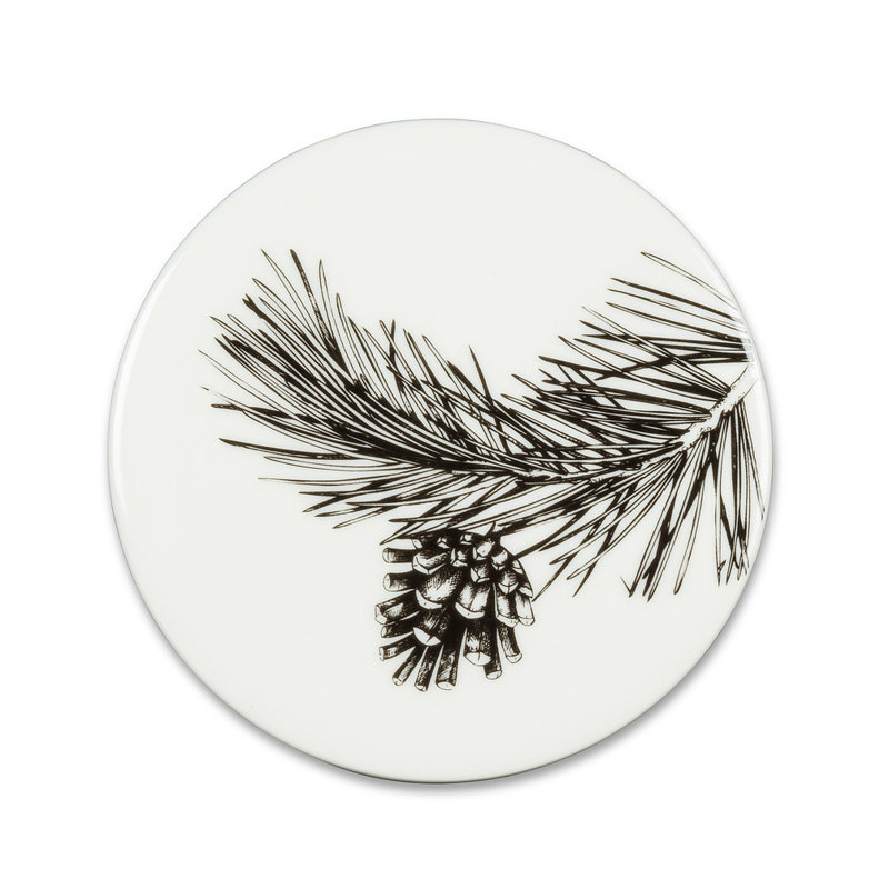 Ceramic Round 4 Piece Coaster Set