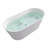 67" Premium Solid Surface Deep Soaking Bathtub