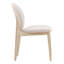 Laurence Linen Upholstered Ash Wood Dining Chair, Taupe
