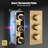 3 Functions Wall Mount Thermostatic Complete Shower System with 6 Body Jets, Rough-in Valve
