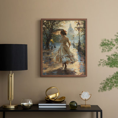 WOMEN Series DCLVII Framed Print - Solid Wood