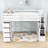 Hasseltine Kids Twin 4 Drawers Wood Loft Bed with Shelves-1999050278