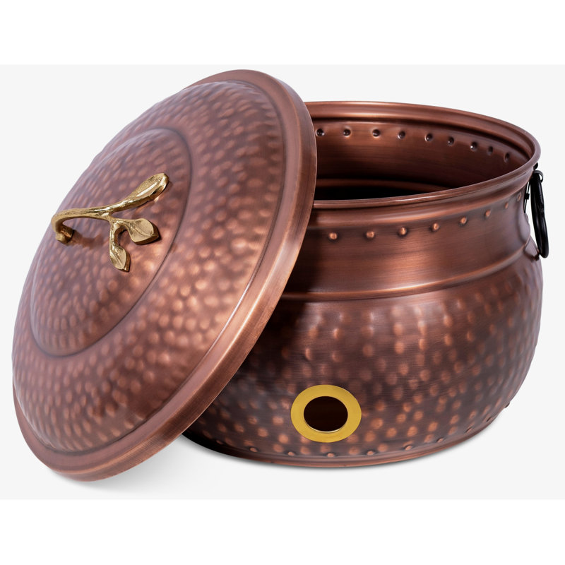 Pot de tuyaux en métal, Cuivre