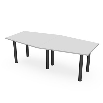 Nyemia Hexagon Table with Post Legs