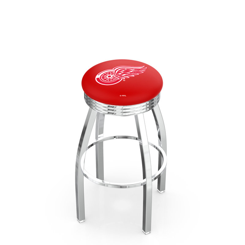 Tabouret de bar NHL, Red Wings de Detroit, Tabouret de comptoir (siège d'une hauteur de 25 p