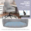 Mikado Living Linen Office Chair