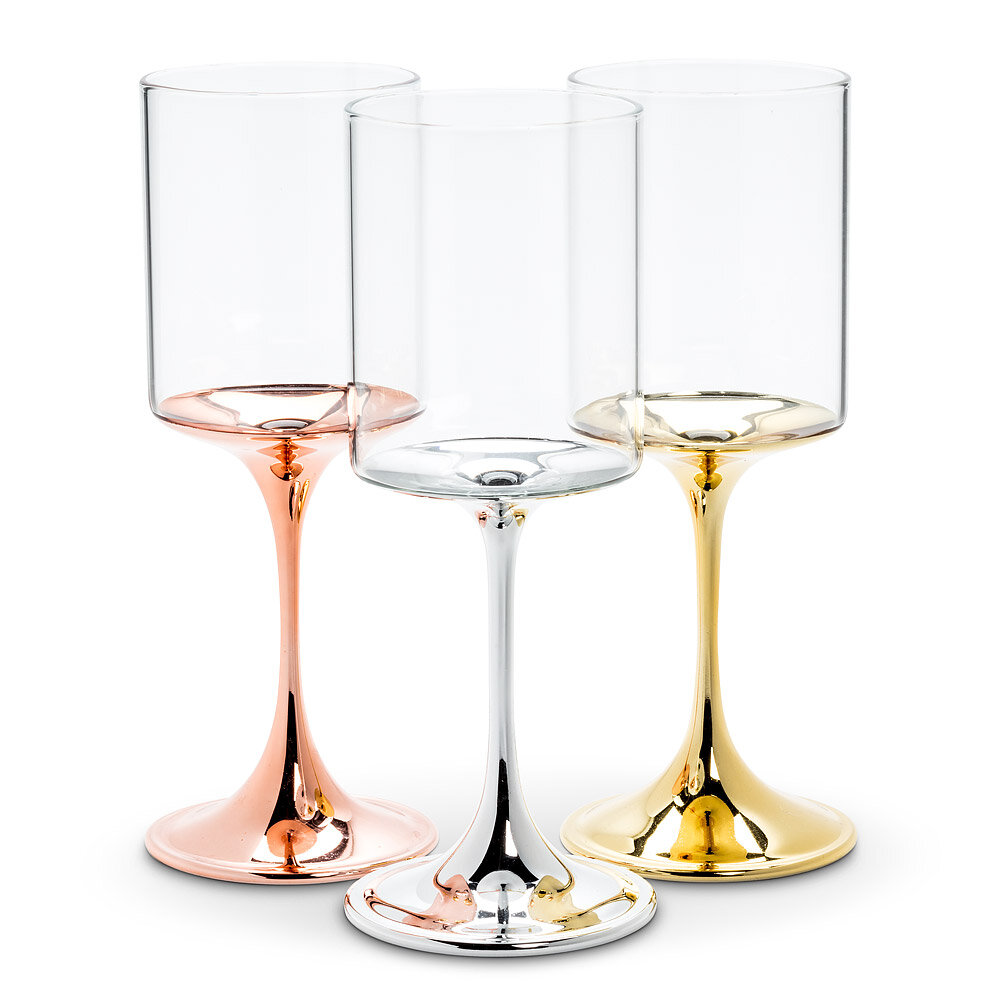 Everly Quinn Ayer 4 - Piece 19oz. Glass All Purpose Wine Glass Glassware Set  & Reviews