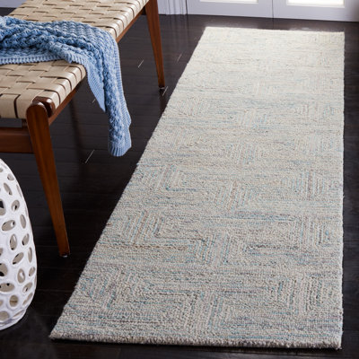 Brandea Hand Tufted Wool Geometric Rug
