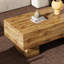 Cette table basse rectangulaire moderne présente une couleur élégante, ce qui en fait un ajout idéal à tout salon ou appartement, et mesure 43,3 po x 21,6 po x 17,2 po
