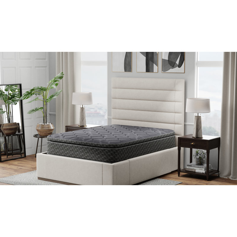 12 Plush Eurotop Open Coil Foam Encased, California King