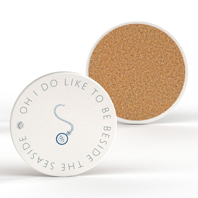 Ceramic Round 1 Piece Coaster