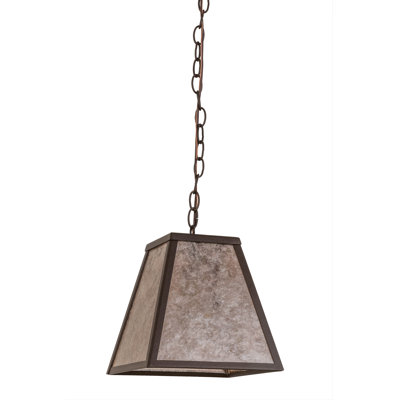Luminaire suspendu géométrique 1 lumières lanterne Yeates