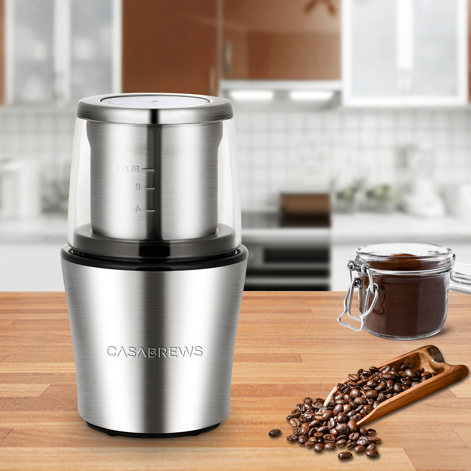 https://assets.wfcdn.com/im/56345415/compr-r85/2579/257974616/casabrews-electric-coffee-grinder-one-touch-operation-bean-grinder-silver.jpg