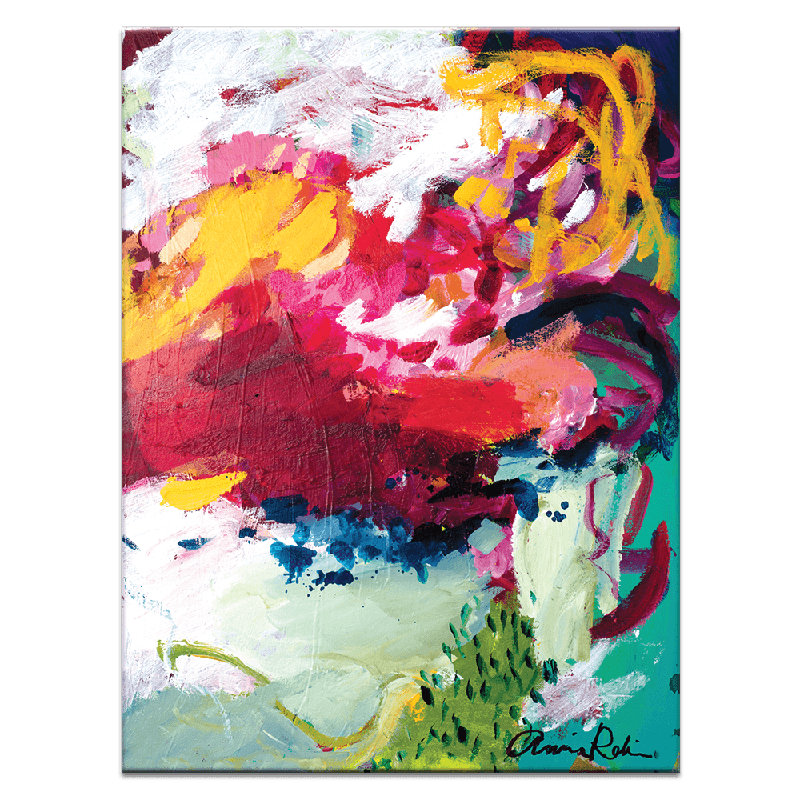Nevada Summer 2 by Amira Rahim - Painting, 51cm H x 41cm W x 3cm D, Wrapped Canvas, No Matte
