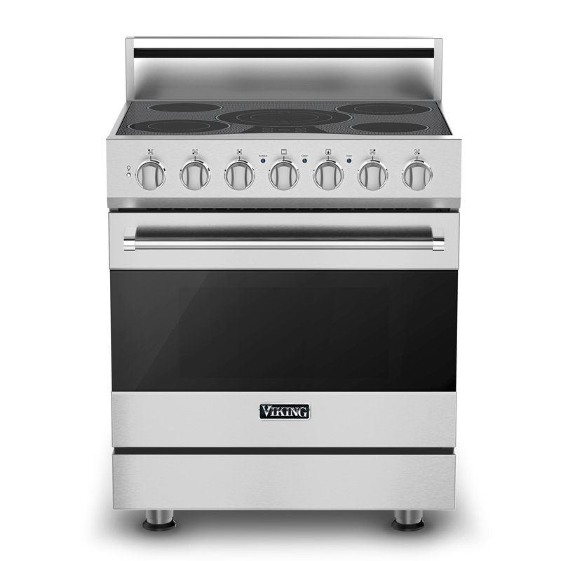 Viking30"W./24"D. Electric Self-Clean Range-5 Burners, Stainless Steel