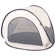 Deryan Up To Go Playpen Pop-up draagbare box, strandtent voor kinderen, box met muggennet, UPF-50 , 134 x 134 x 109 cm, crème
