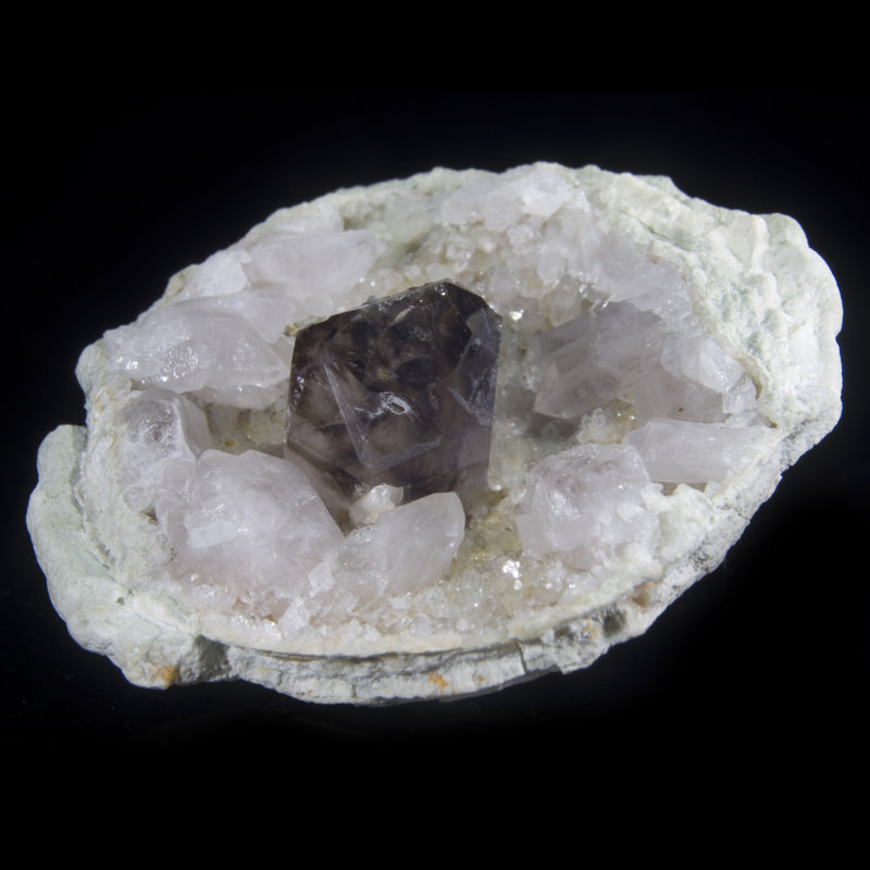 Smoky Quartz with Quartz - Mooralla, Australia