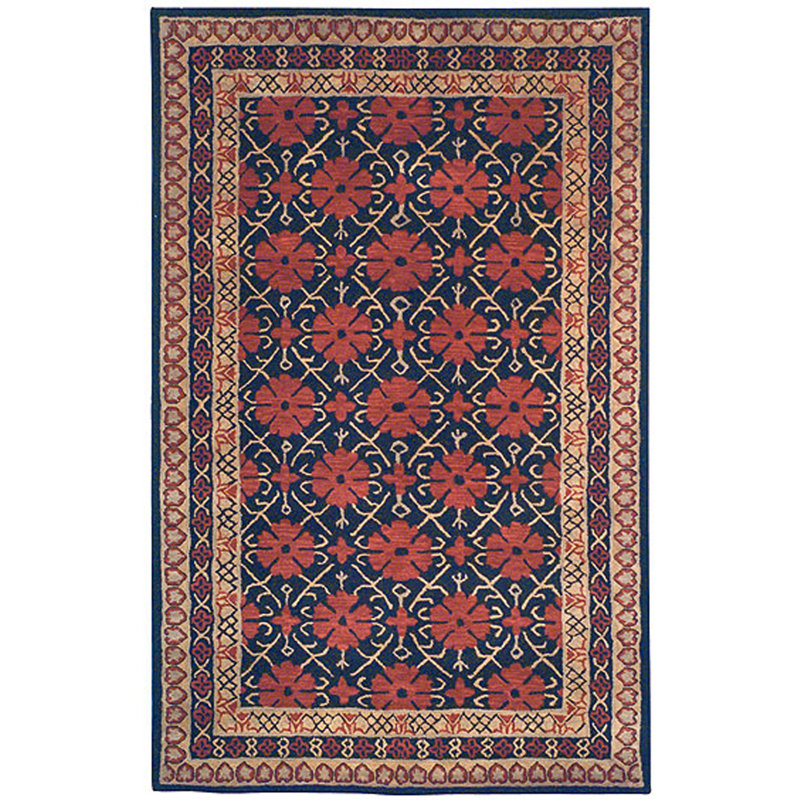 Carnasheeran Hand Tufted Wool Oriental Rug, Rectangle 4' x 6'