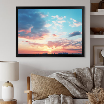 " Blue White Sky Harmony "