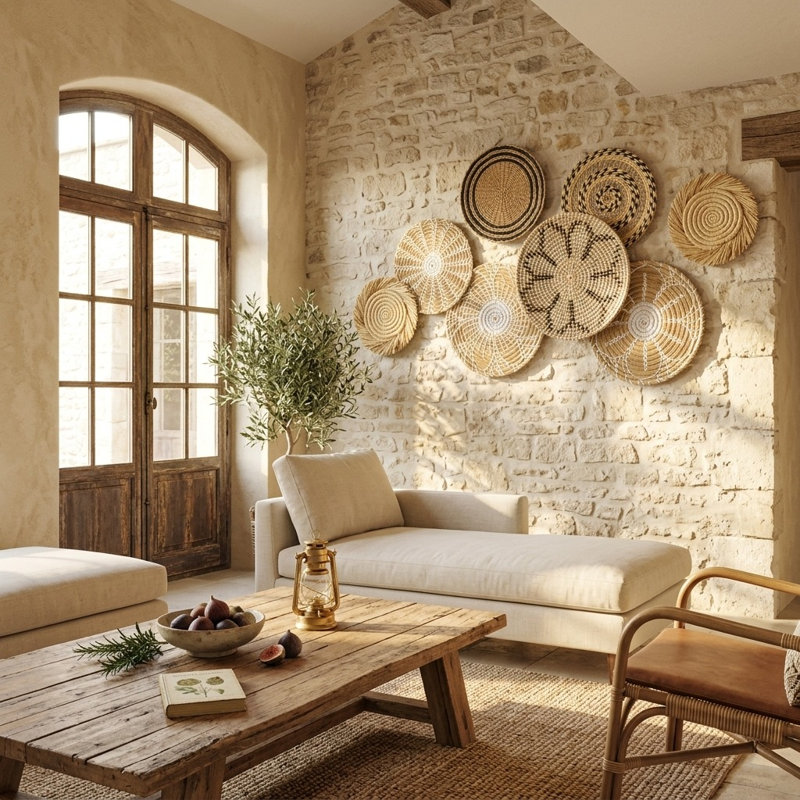 Wicker Wall Decor