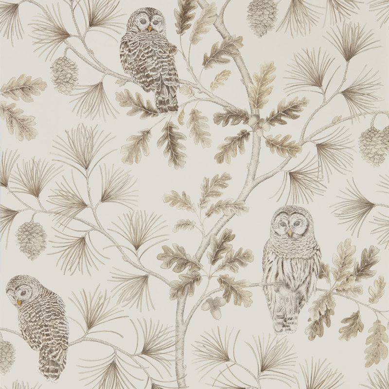 Owlswick Wallpaper, Linen