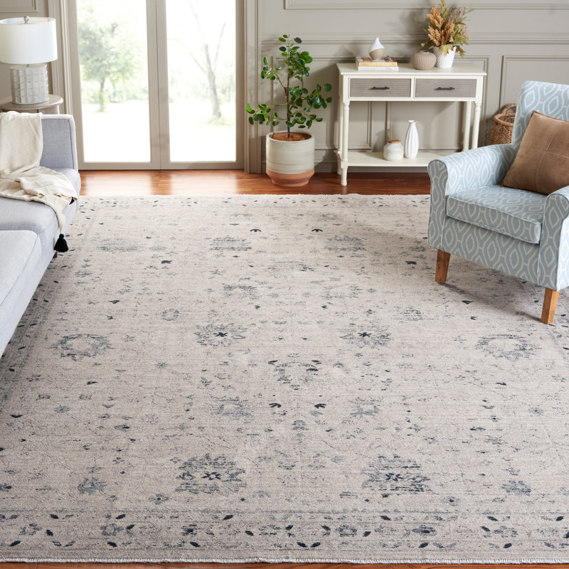Melonye Antique Patina Performance Oriental Rug, Rectangle 4' x 5'7"