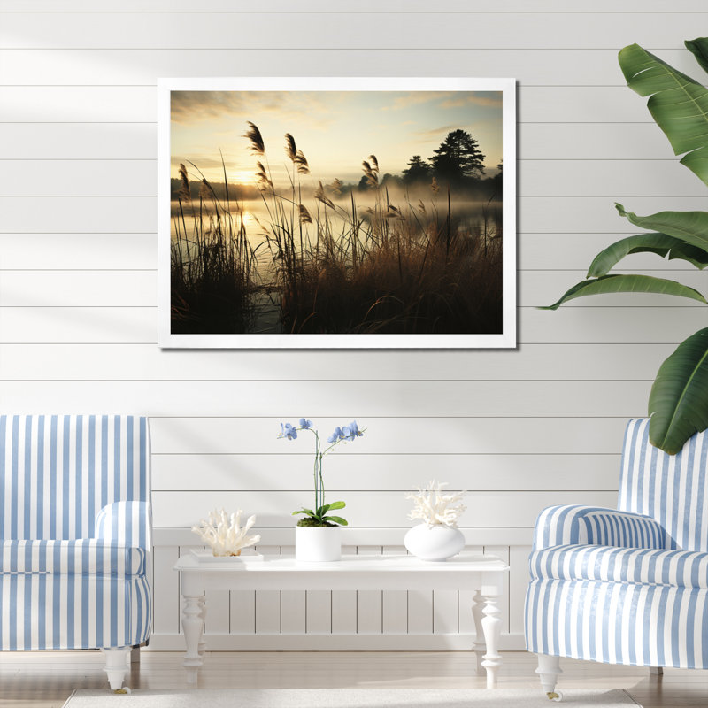Impressions sur toile, photos de plage, H 24 po x l 32 po x P 1 po, Cadre simple blanc