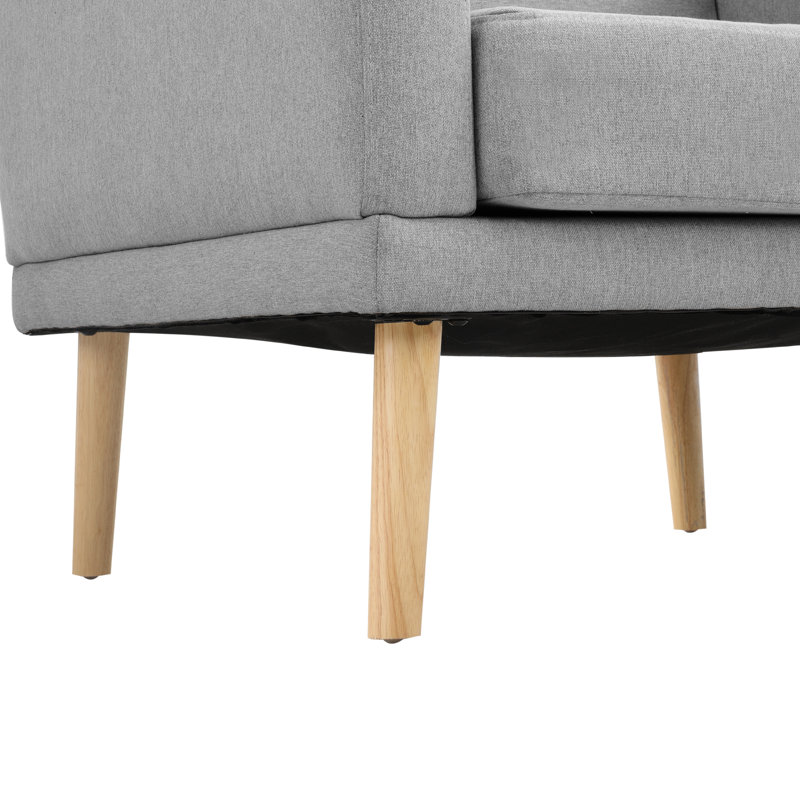 Thayne Upholstered Armchair, Grey