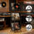 Vinyl Record Storage Rack - Heavy Duty Metal LP Shelf Display Stand Holds 260-280 Albums, Books, Magazines With Stackable Design And 3 Dividers