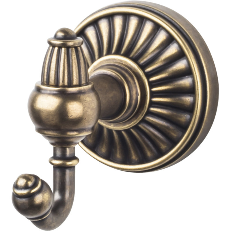 Tuscany Bath Wall Bath Hooks, German Bronze