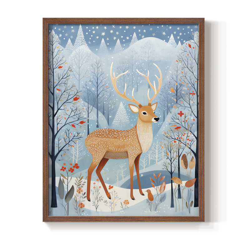 «ANIMALS Series CDLXIX», H 15 po x l 12 po, Noyer
