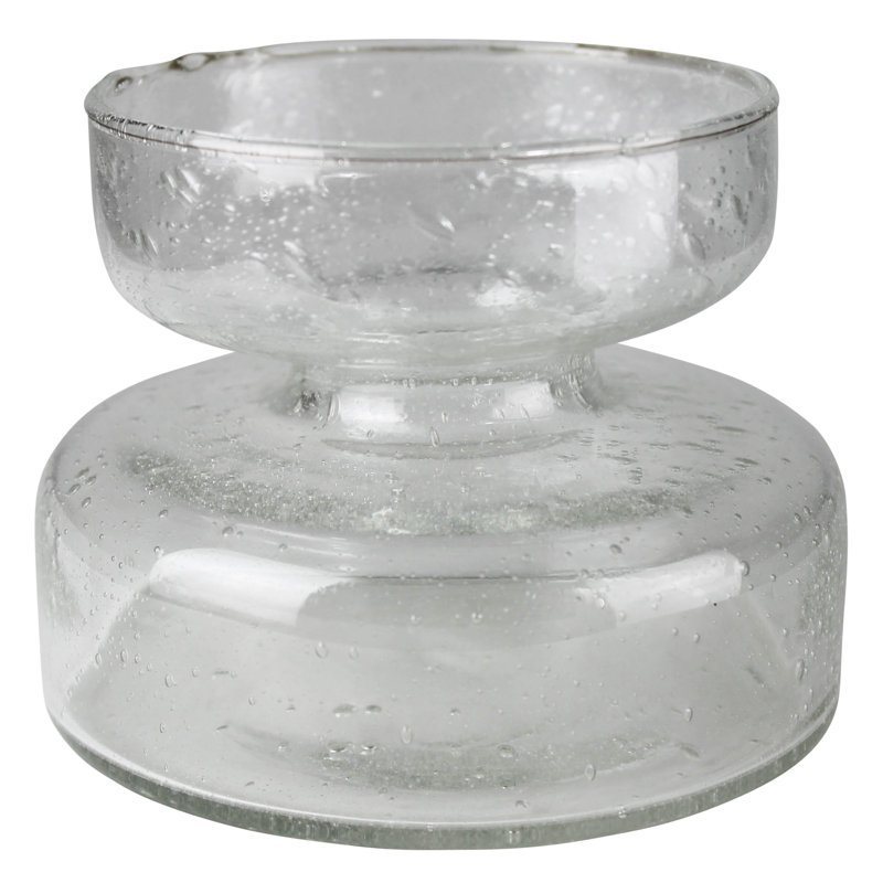 Vase en verre Jorah, Transparent
