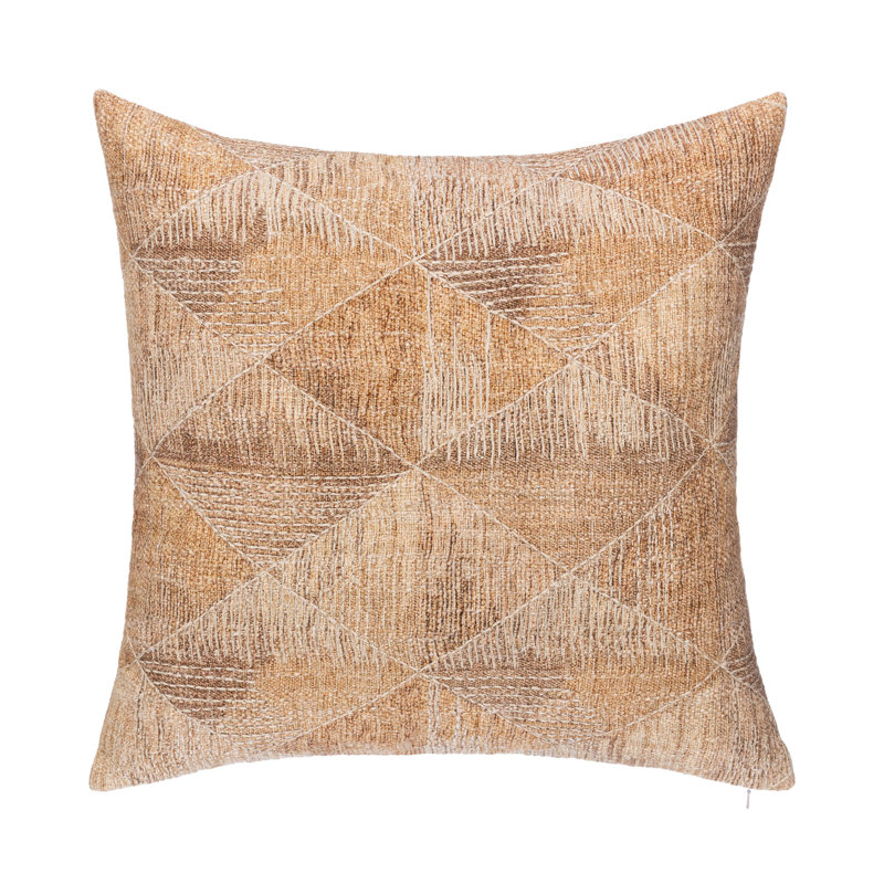 Rev Cotton Blend Throw Pillow