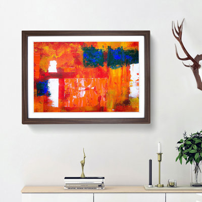 Abstract Art Painting Vol.247 by S.Johnson - Picture Frame Painting Print