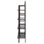 Étagère de boulanger standard en bois massif 29,53 po Akihito avec tablettes en bois